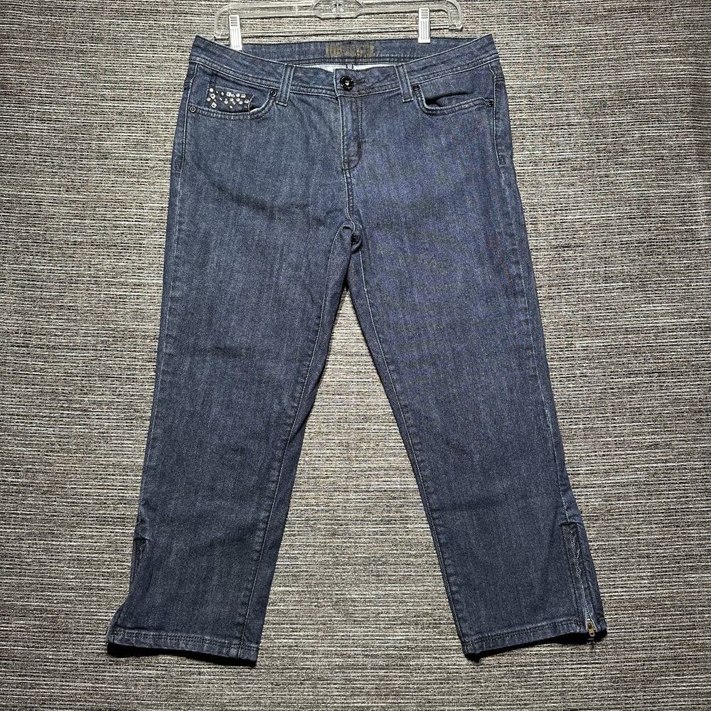 Jordache Jeans Women's Size 10 Blue Vintage Crop